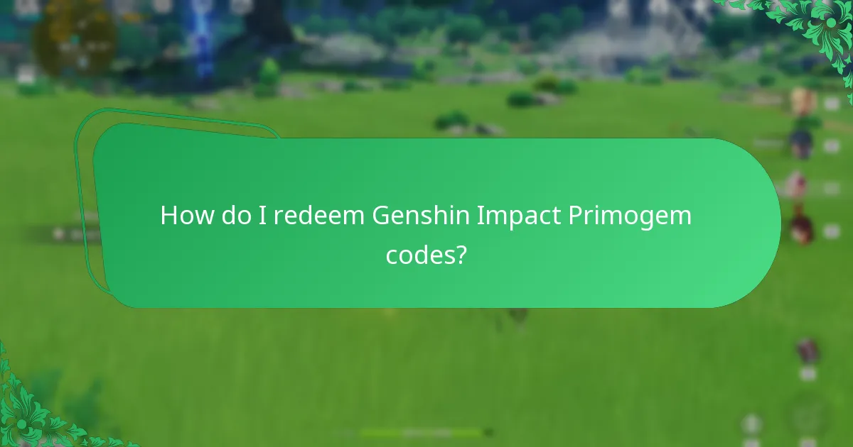 What are the valid Genshin Impact Primogem codes for February 2024?