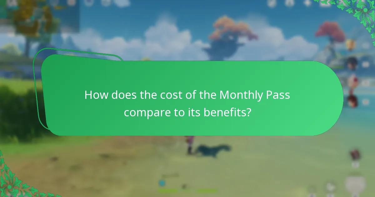 How does the cost of the Monthly Pass compare to its benefits?