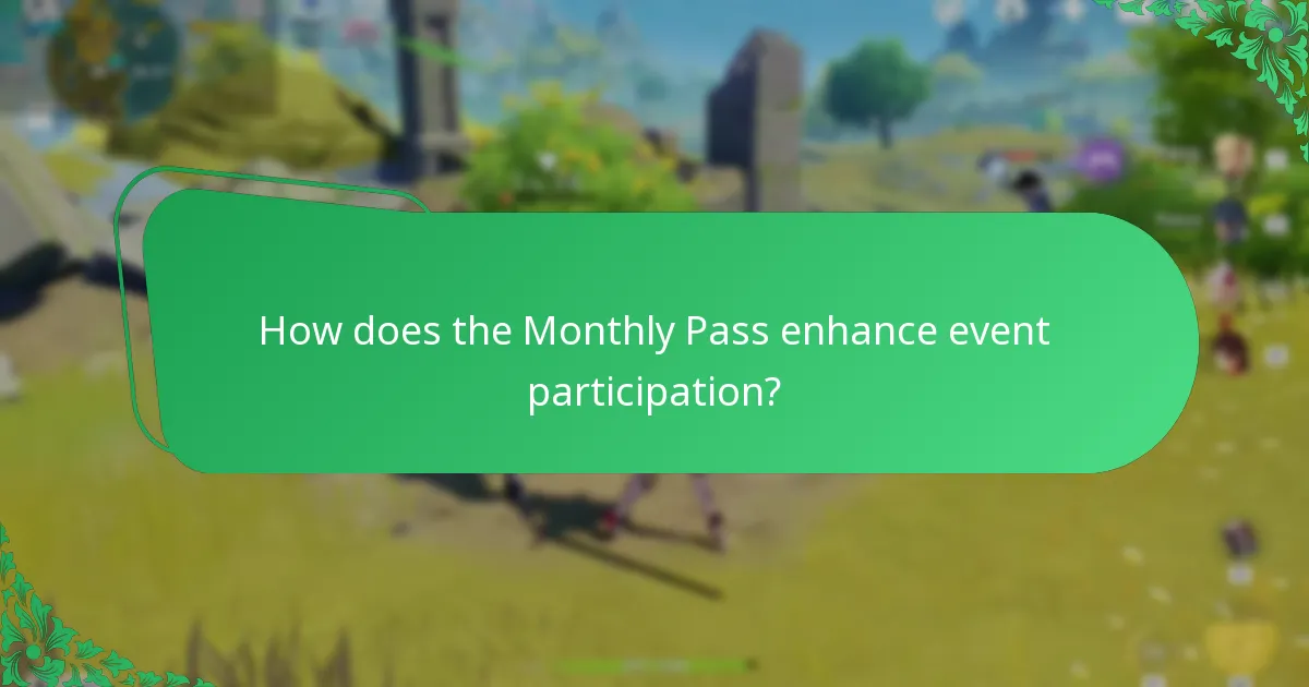 What synergies exist between the Monthly Pass and other game features?