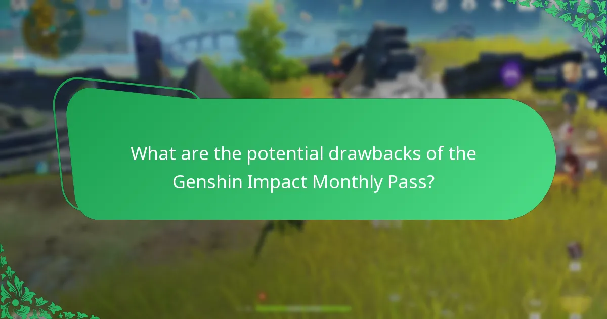 How does the Genshin Impact Monthly Pass compare to other passes?