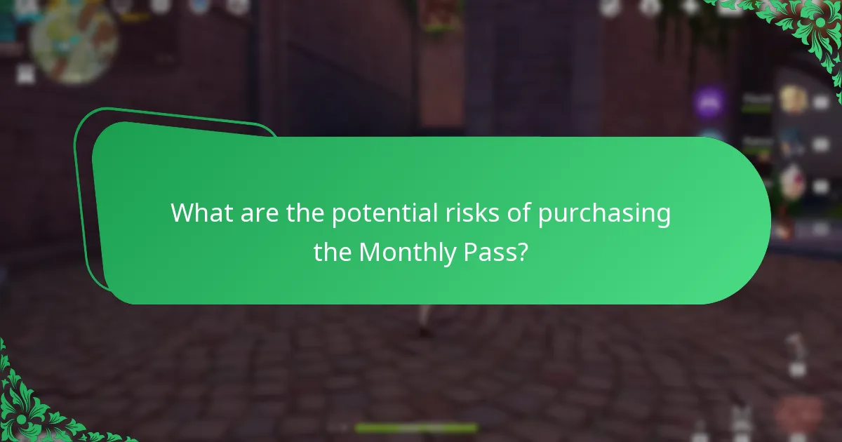 What do players recommend about the Monthly Pass?