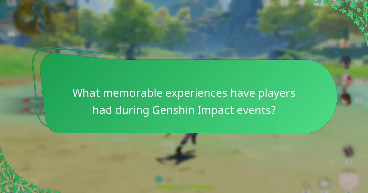 How do Genshin Impact events compare in terms of player engagement?